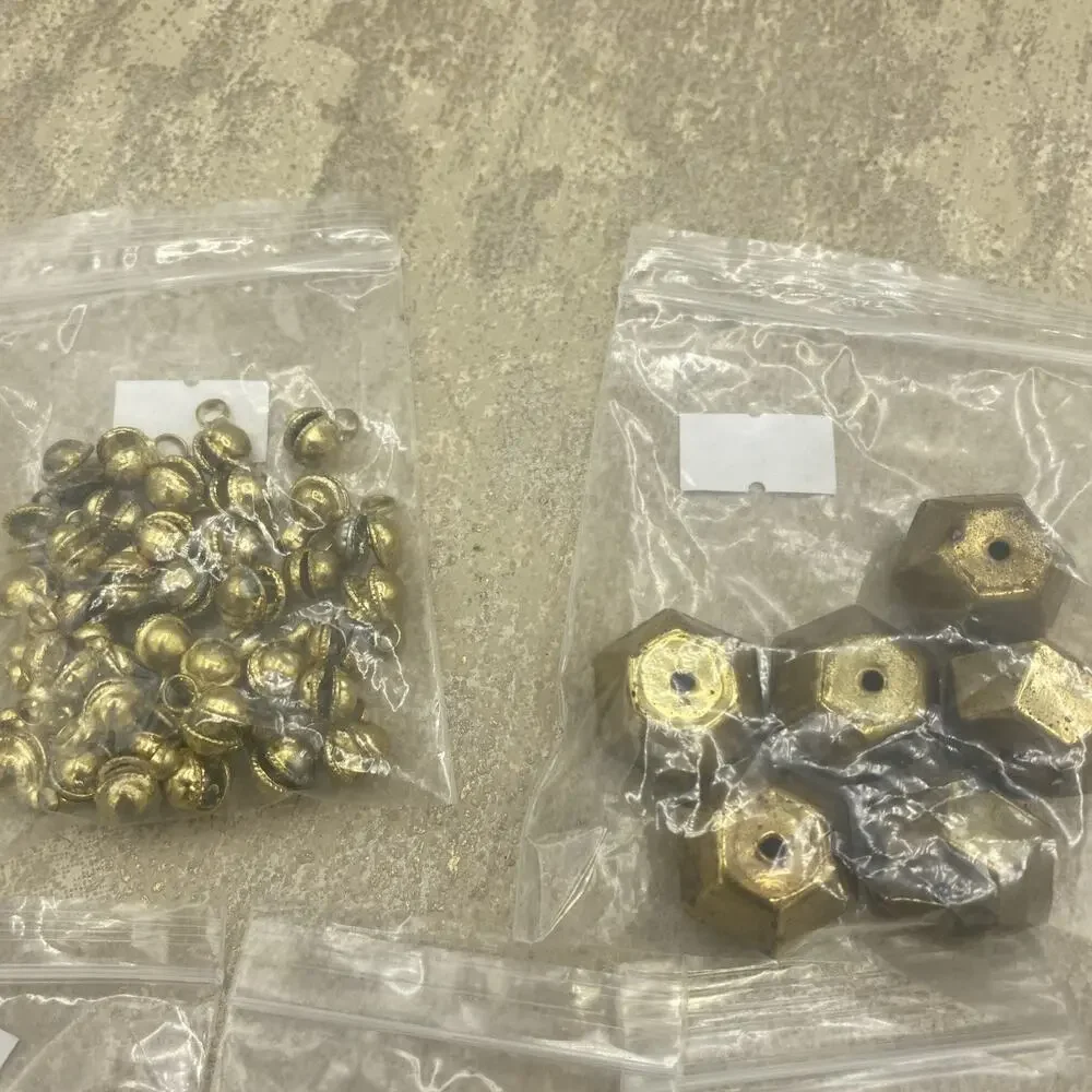 ASSORTED MIXED LOT JEWELRY CRAFT MAKING FINDINGS CLASPS BACKINGS HOOKS BEADS NEW